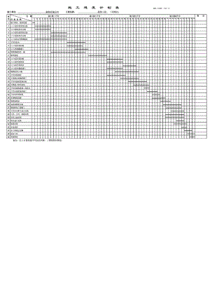 XX装饰工程施工进度计划表改1418469417.doc