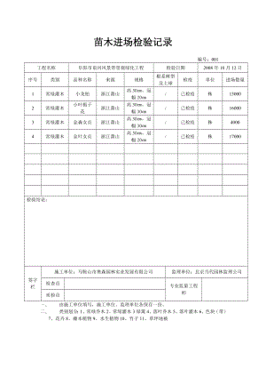 苗木进场检验记录.doc