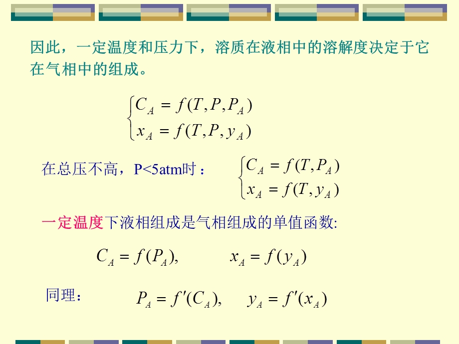 气体的溶解度亨利定律用气液平衡关系分析吸收课件.ppt_第3页