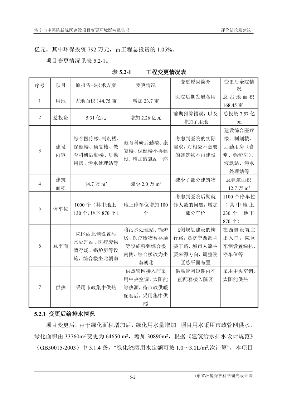 环境影响评价报告全本公示简介：5 评价结论及建议.doc_第2页