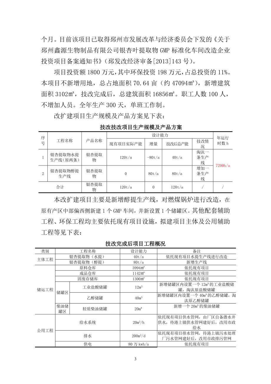 环境影响评价报告全本公示简介：111 邳州鑫源银杏纪要.doc_第3页