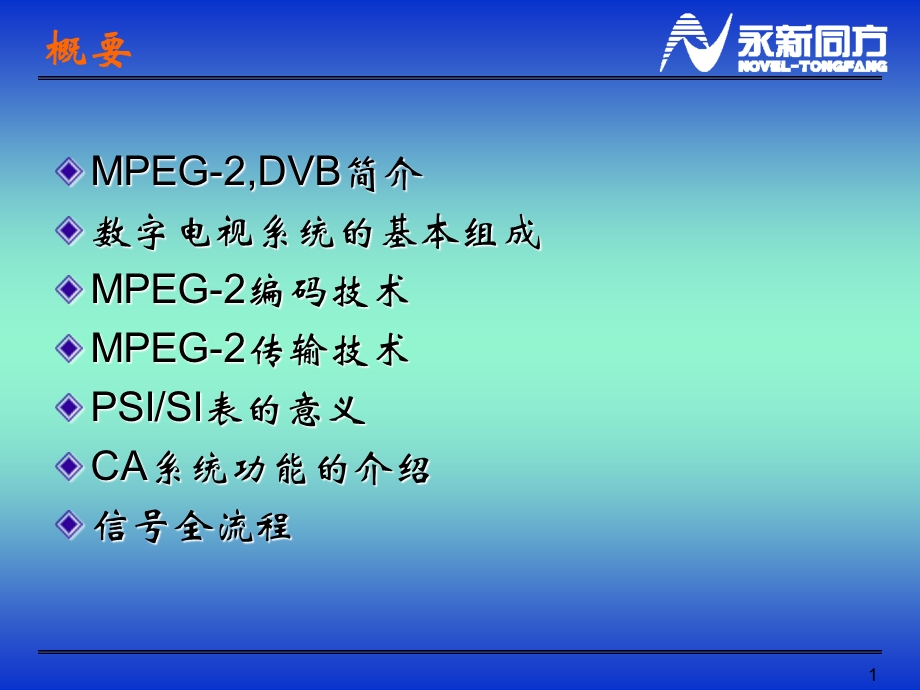 数字电视基础知识培训课件.ppt_第1页