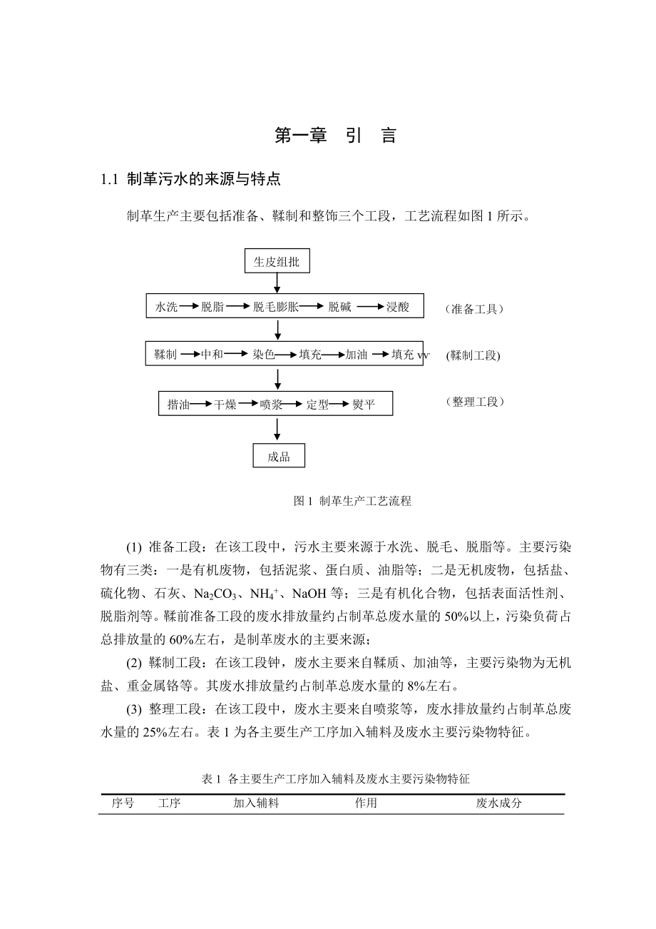 长市某皮革含铬污水处理工程设计（后）.doc_第1页