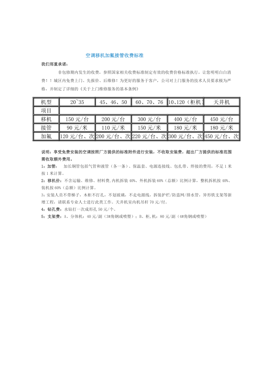 最新空调清洗收费标准.doc_第2页