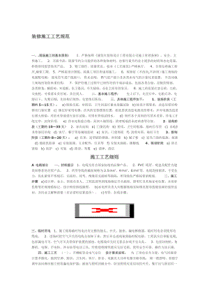 装修施工工艺规范.doc