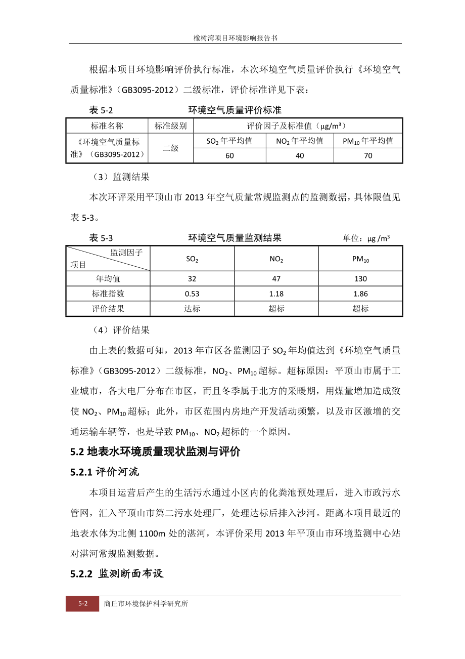 环境影响评价报告公示：橡树湾环境质量现状监测与评价环评报告.doc_第2页