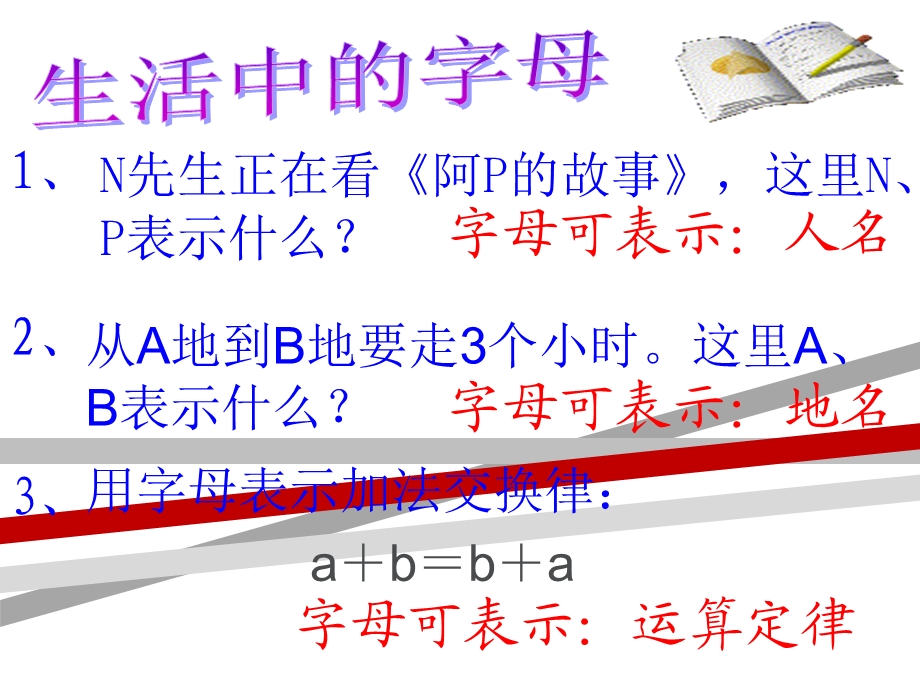 整式的加减用字母表示数课件.ppt_第2页