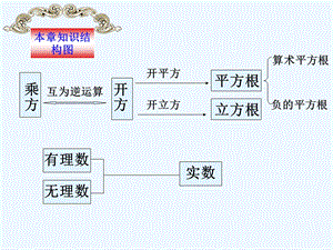 浙教版数学七年级上册第三章实数复习课最新课件.ppt