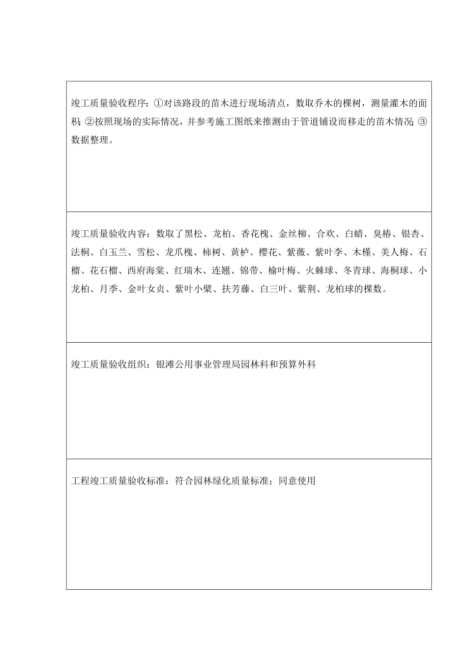 绿化工程竣工报告.doc_第3页