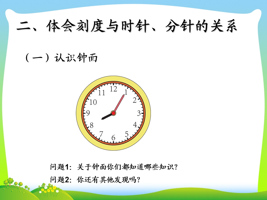 新人教版二年级数学上册《认识时间》优质课ppt课件.ppt_第2页