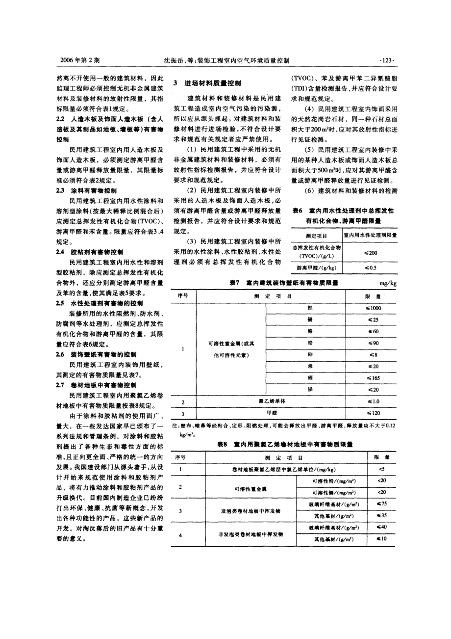 装饰工程室内空气环境质量控制.doc_第3页