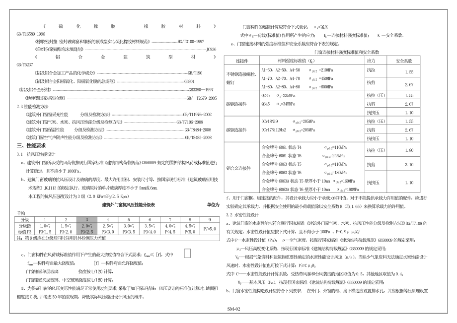 铝合金门窗设计说明.doc_第2页