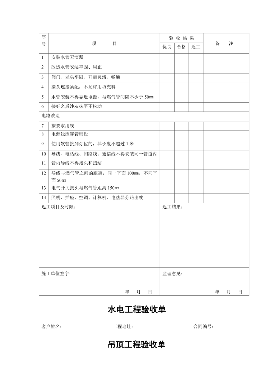 装饰公司验收表格.doc_第2页