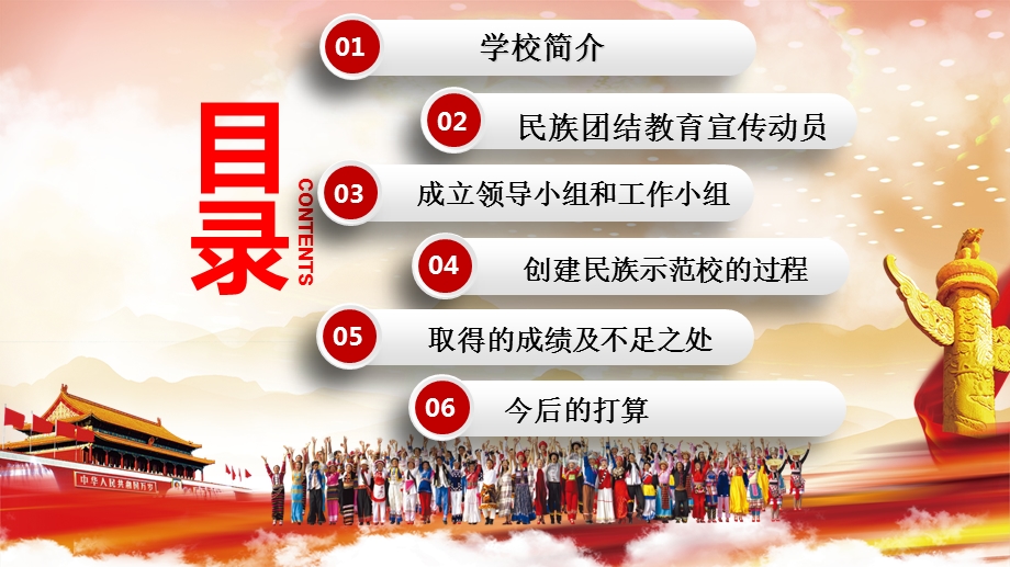 民族团结汇报材料课件.ppt_第2页