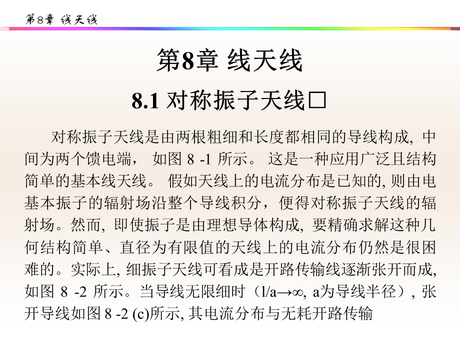 对称振子天线分析课件.ppt_第2页