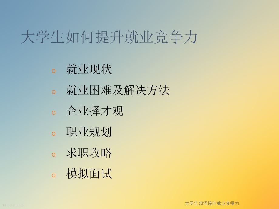 大学生如何提升就业竞争力课件.ppt_第2页