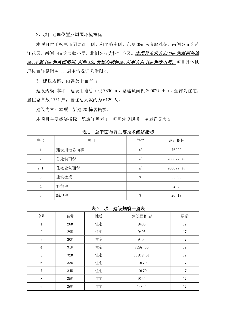 环境影响评价报告公示：棚户改造综合团结街西侧和平路南侧港利房地开发有环评报告.doc_第3页