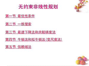 第三章无约束非线性规划课件.ppt