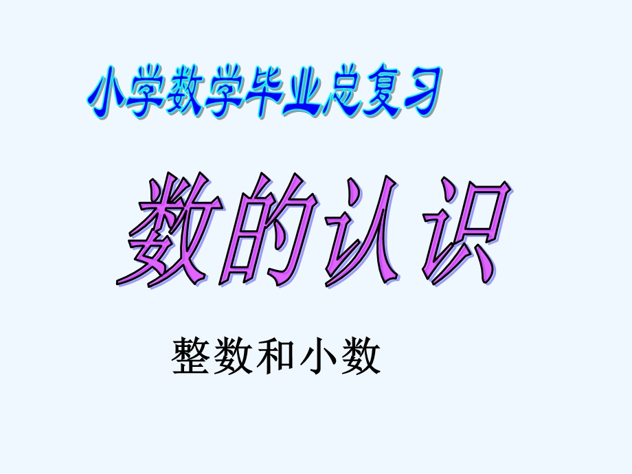 六年级数学总复习(整数小数)课件.ppt_第1页