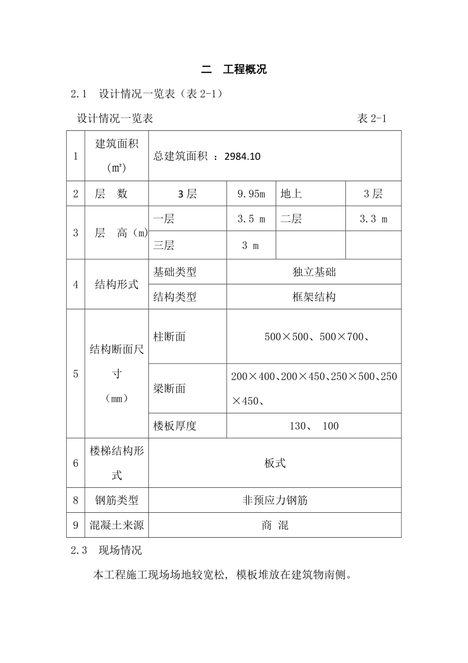 云塔广场工程模板工程施工方案.doc_第2页