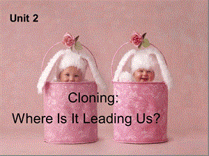 人教版高二英语选修八Unit2Cloningreading课件.ppt