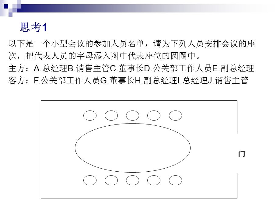 会议谈判签约座次与礼仪教材课件.ppt_第3页