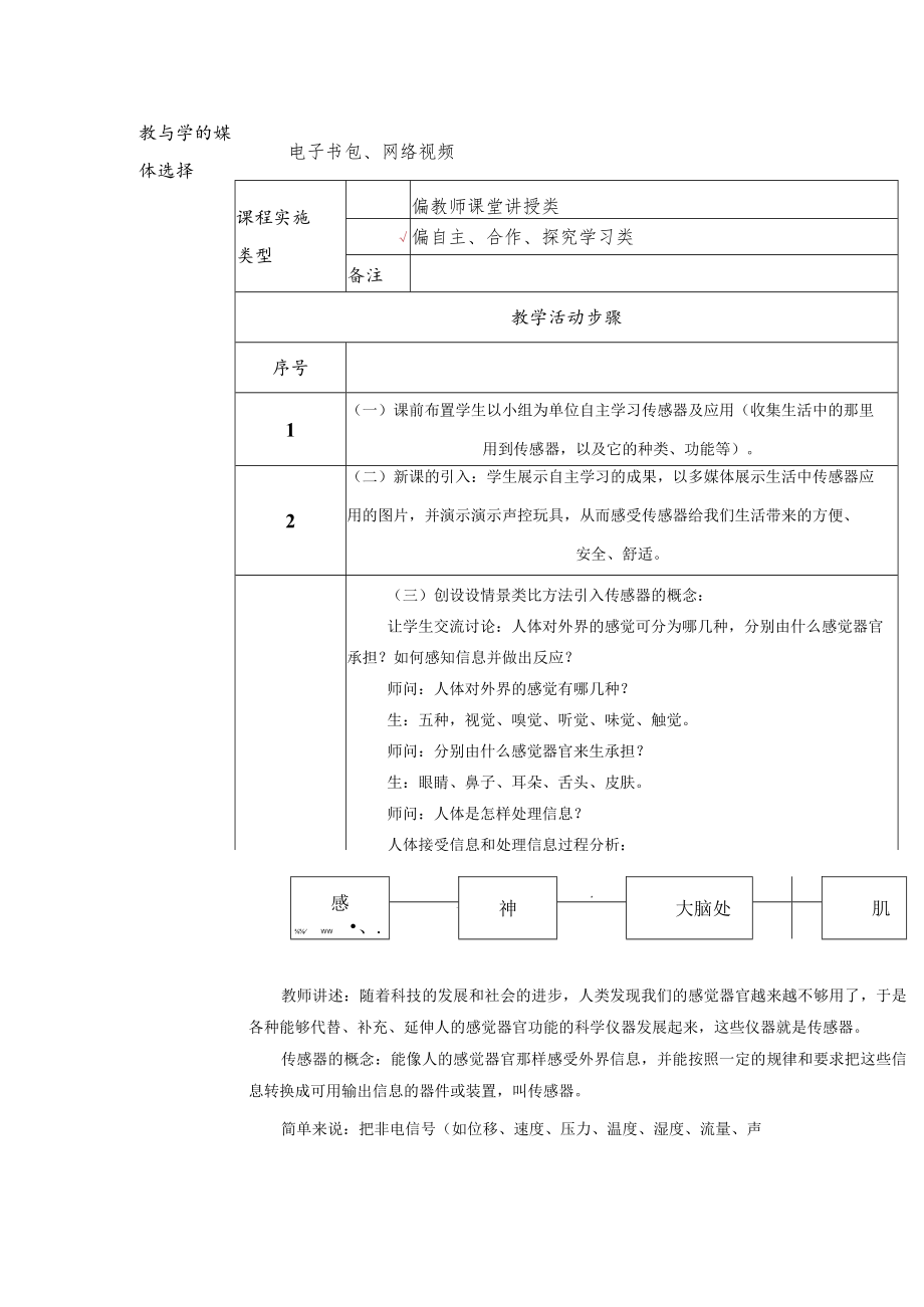 传感器及应用《探究温度传感器原理》的实验 教学设计.docx_第2页