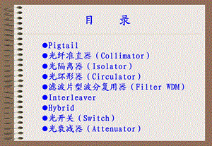 光无源器件介绍课件.ppt