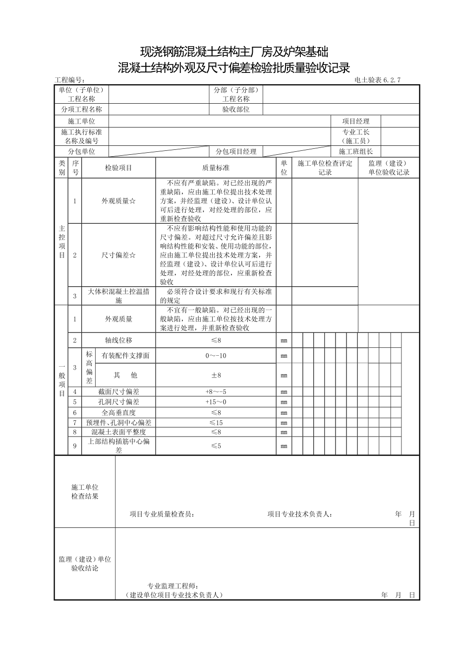 现浇钢筋砼结构主厂房及炉架基础混凝土.doc_第1页