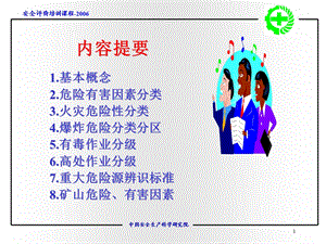 危险危害因素分类与分级课件.ppt