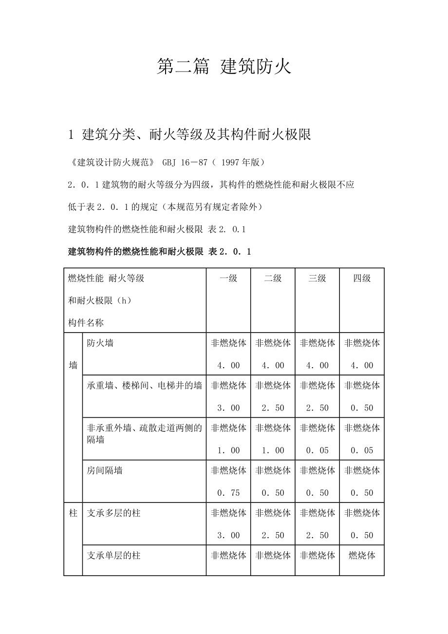 第二篇 建筑防火.doc_第1页