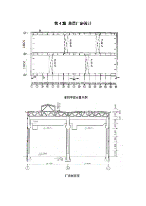单层厂房设计图文并茂.doc