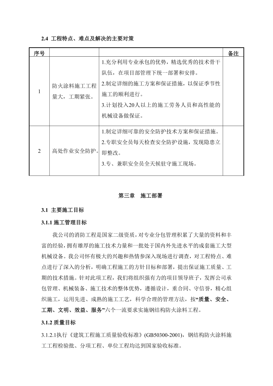 钢结构防火涂料工程施工组织设计.doc_第3页