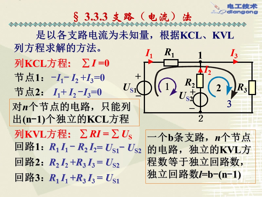 第三章-电路分析的网络方程法课件.ppt_第1页