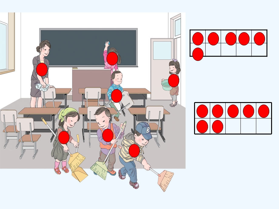 新人教版数学一年级上册《6、7的认识》公开课课件.ppt_第2页