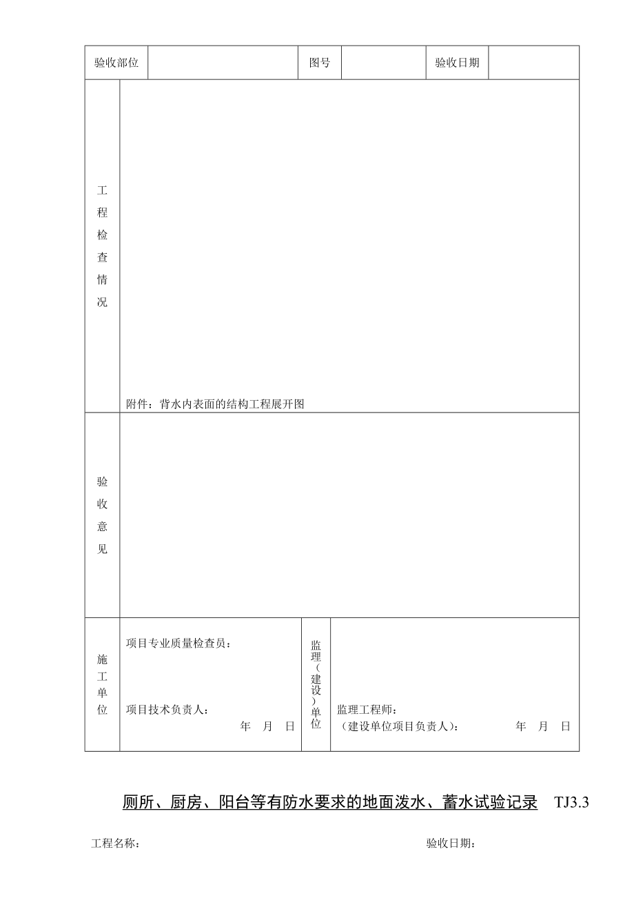 江苏土建资料表格—安全和功能检验资料（全套）（Word版） .doc_第2页