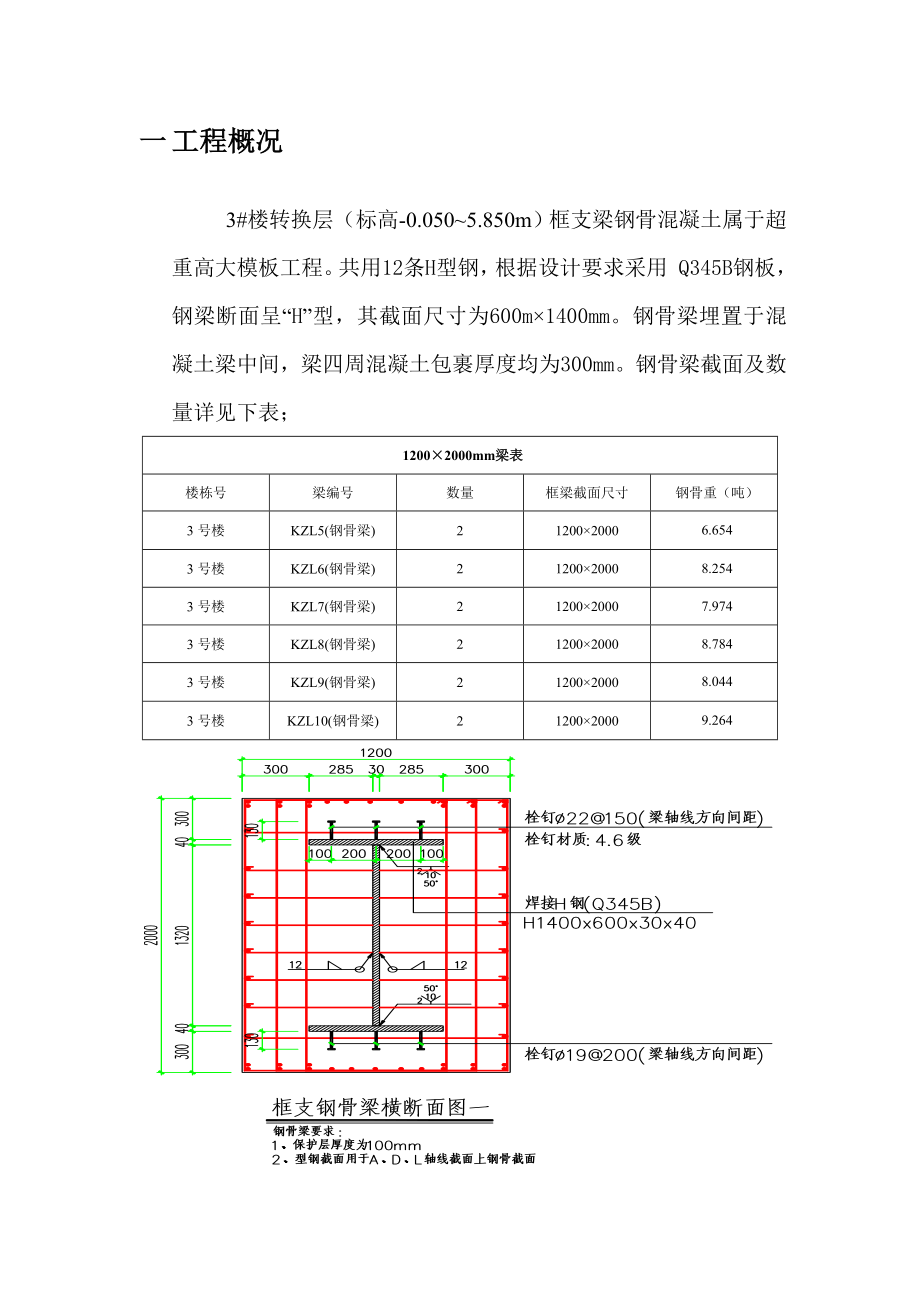 3号楼钢骨梁施工方案(新审核).doc_第3页