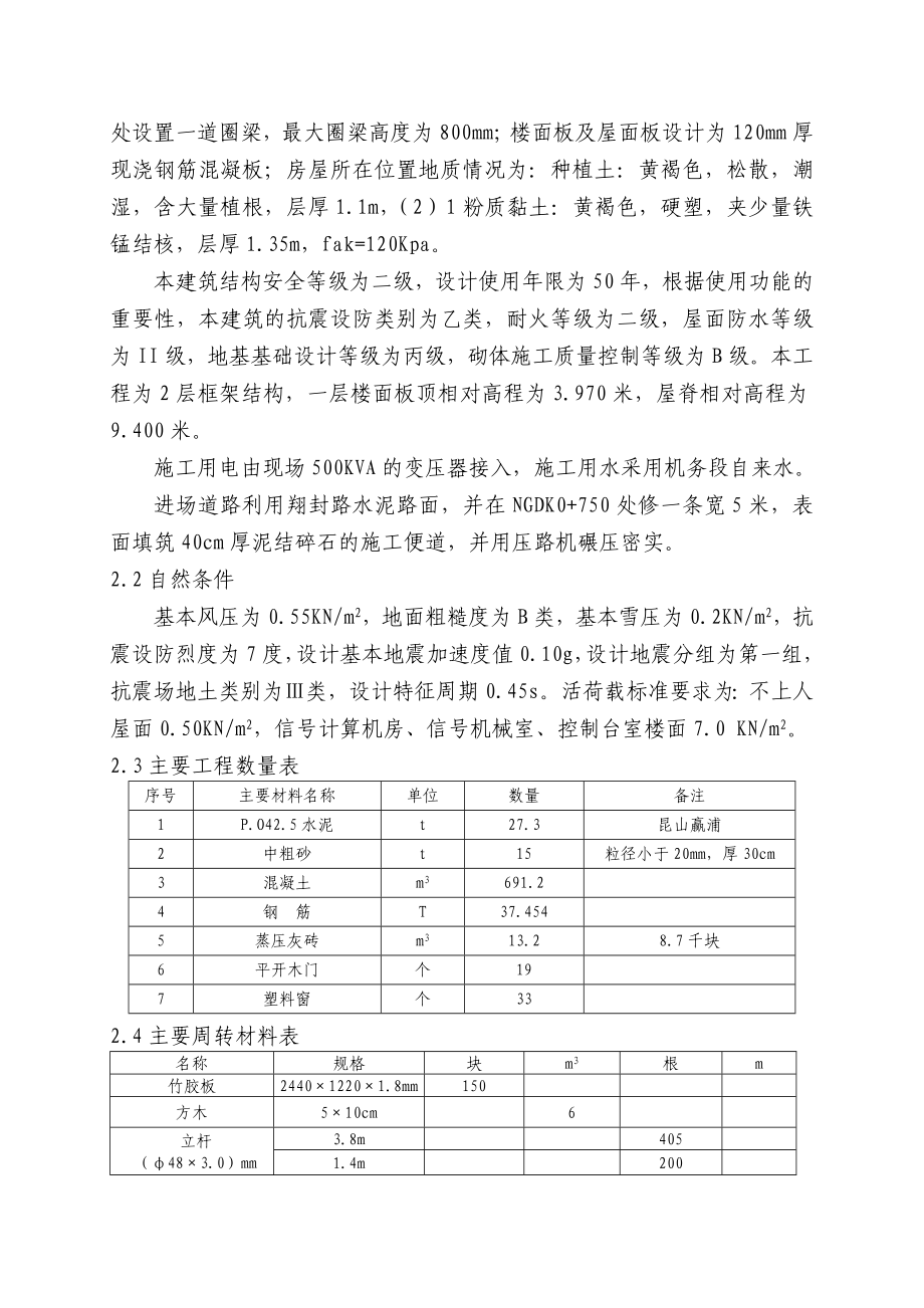 铁路信号楼施工组织设计.doc_第3页