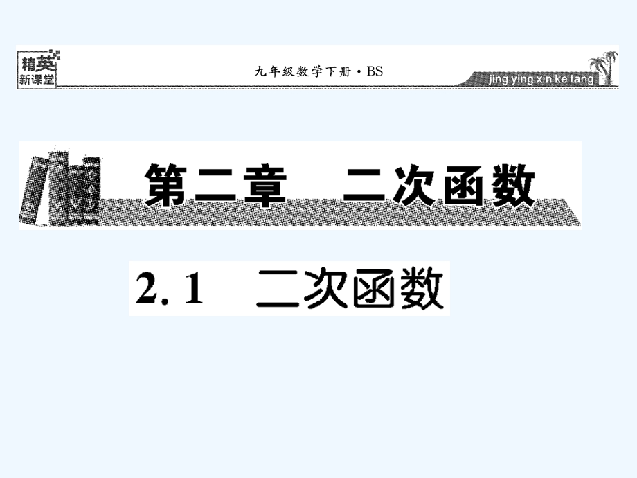 北师大版数学九年级下册2.1《二次函数》课件.ppt_第1页