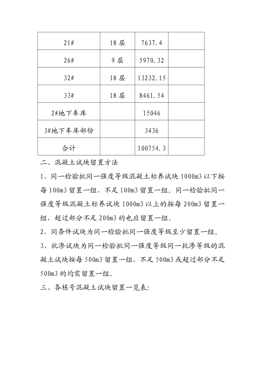 地下车库工程地块留置专项方案.doc_第3页