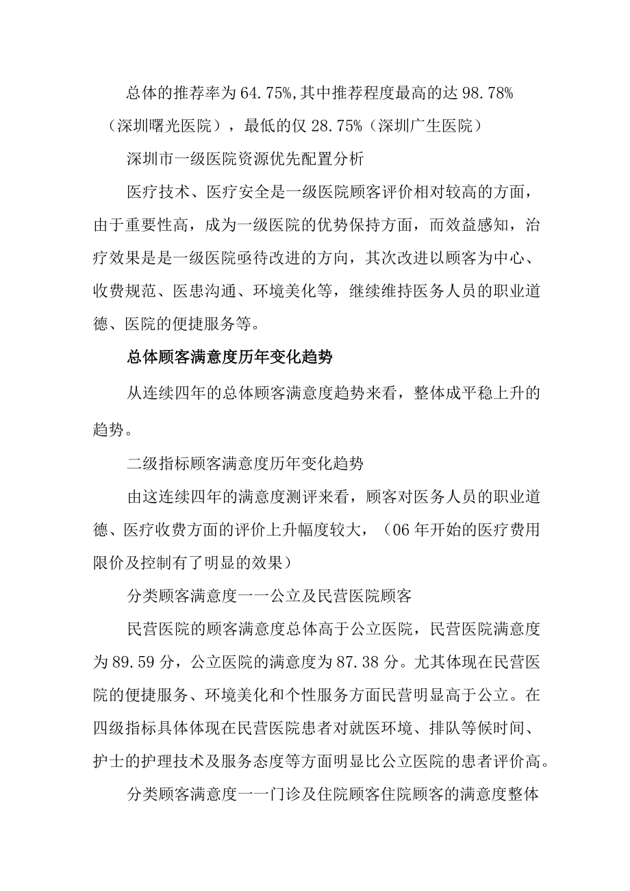 医院的满意度调查报告汇报2篇.docx_第3页