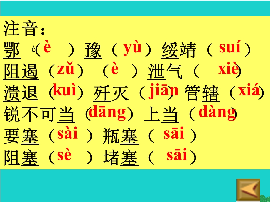 新人教版八年级语文上册第一单元复习课件.ppt_第3页