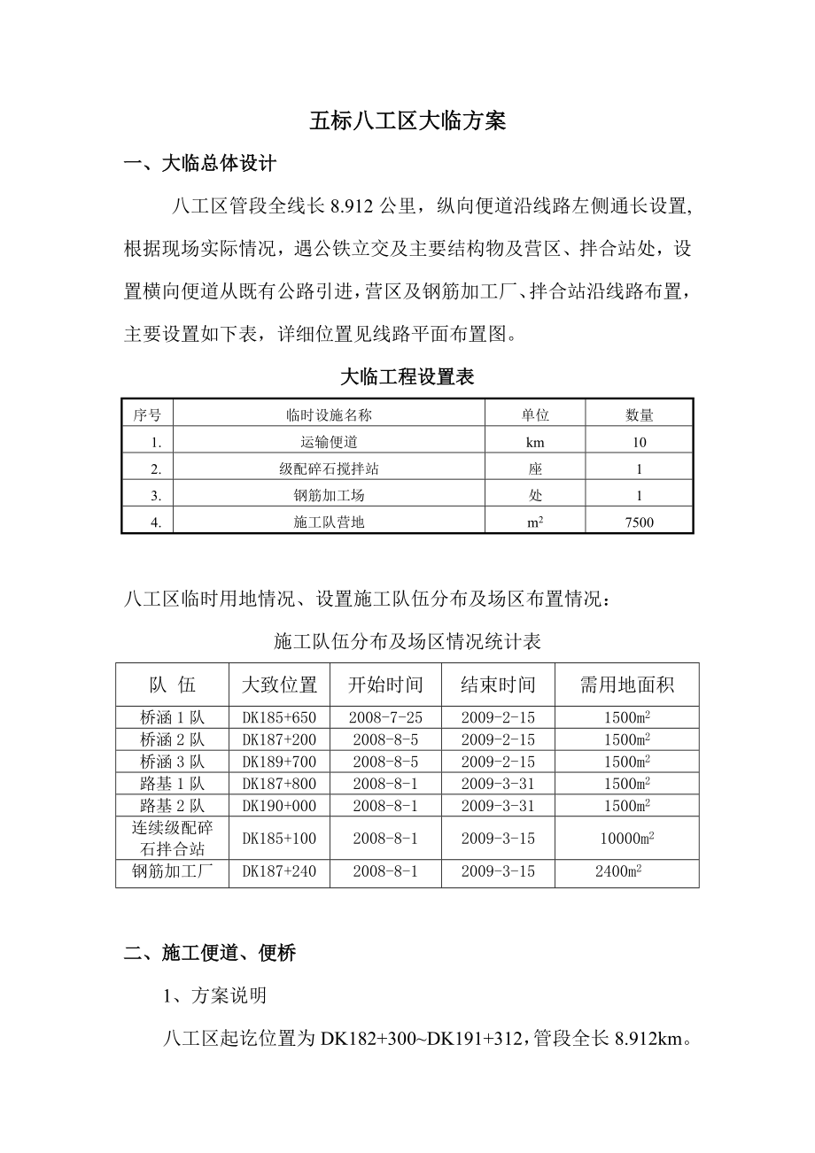 五标八工区大临方案.doc_第1页