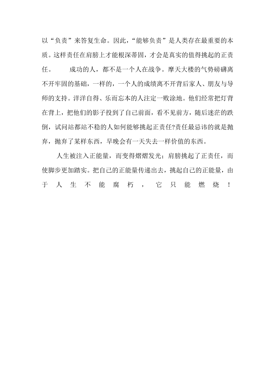 大学生关于“传递正能量挑起正责任”的心得体会.doc_第3页