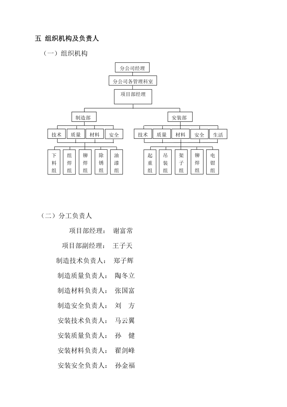 钢结构工程施工组织设计方案.doc_第3页