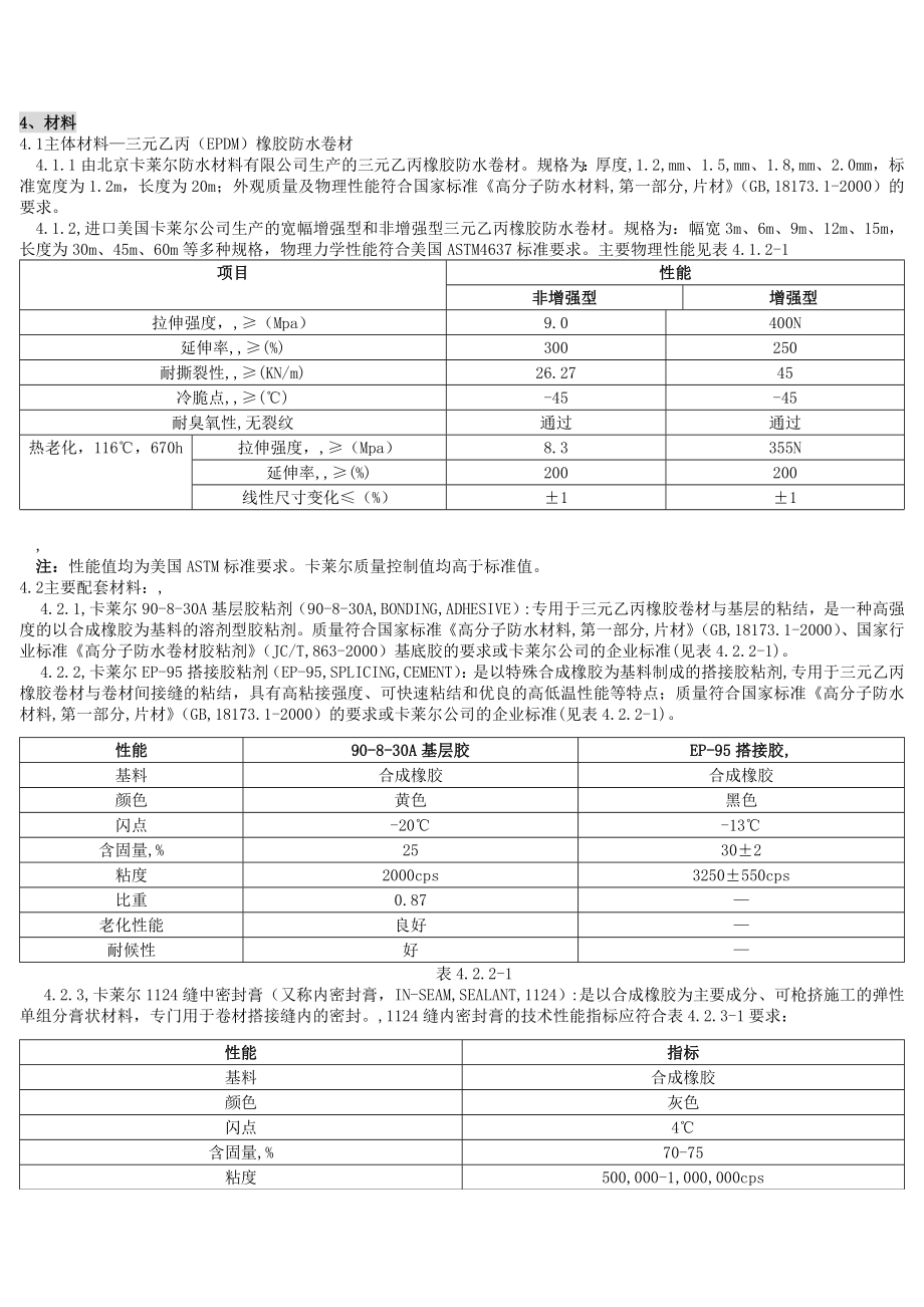 精华资料三元乙丙橡胶防水卷材施工工法.doc_第2页