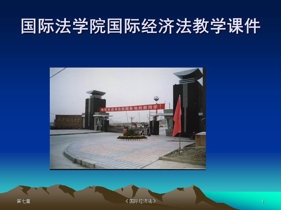 国际法学院国际经济法教学ppt课件.ppt_第1页