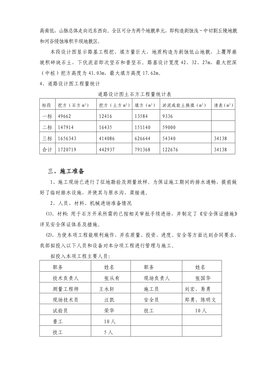 南充化学工业园“两桥一路”路基土石方施工方案.doc_第3页