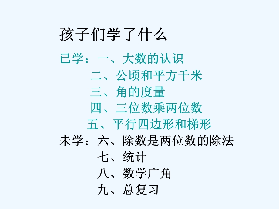 四年级数学教师家长会课件.ppt_第3页