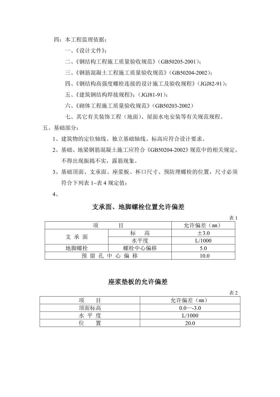 纺织企业钢结构厂房工程监理细则.doc_第3页